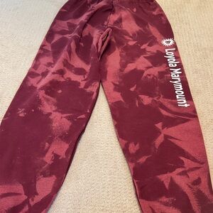 Women's Maroon Joggers